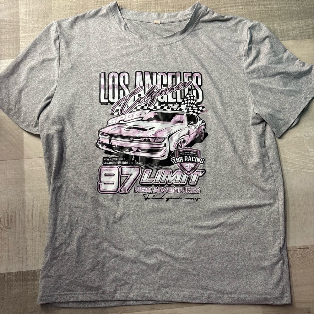 Gray Graphic T-Shirt